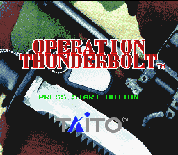 Operation Thunderbolt screenshot 4 for Super Nintendo